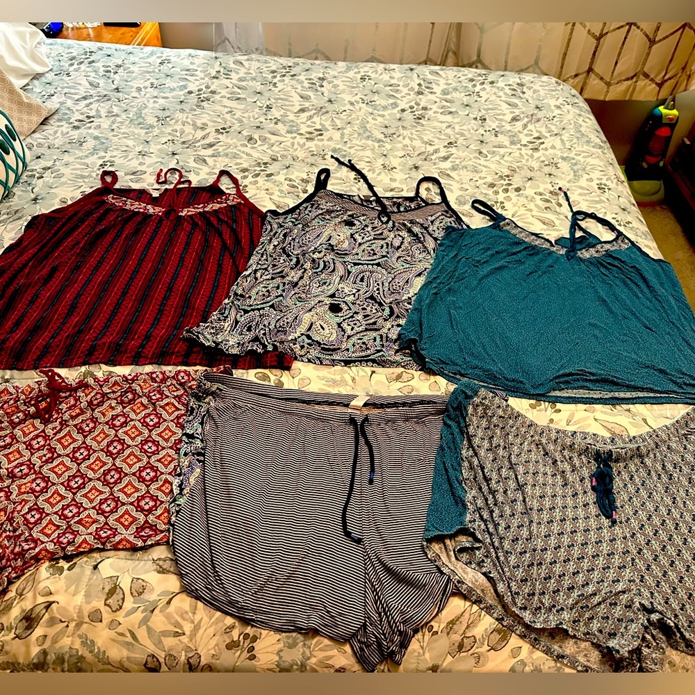 3 pairs 3x pajamas